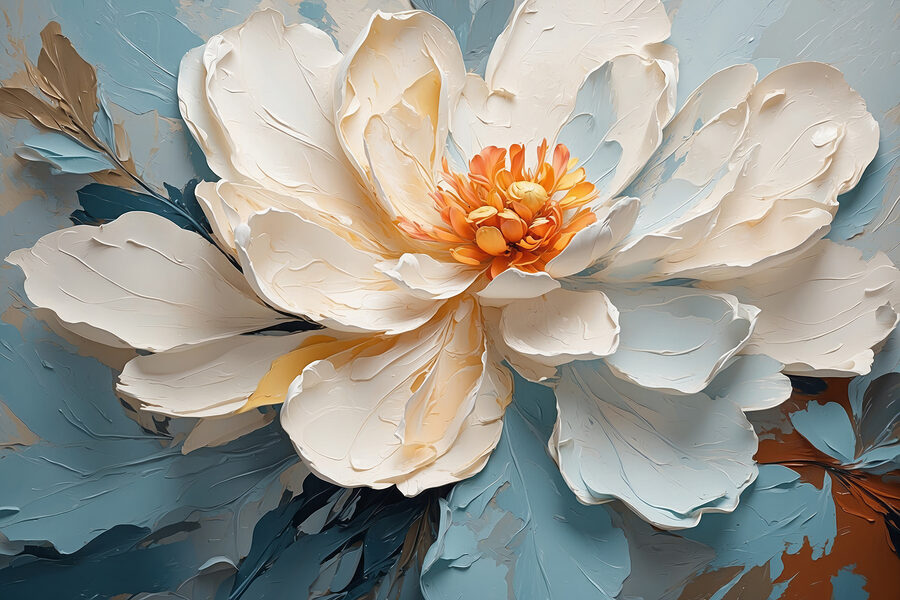 Gros plan sur une fleur