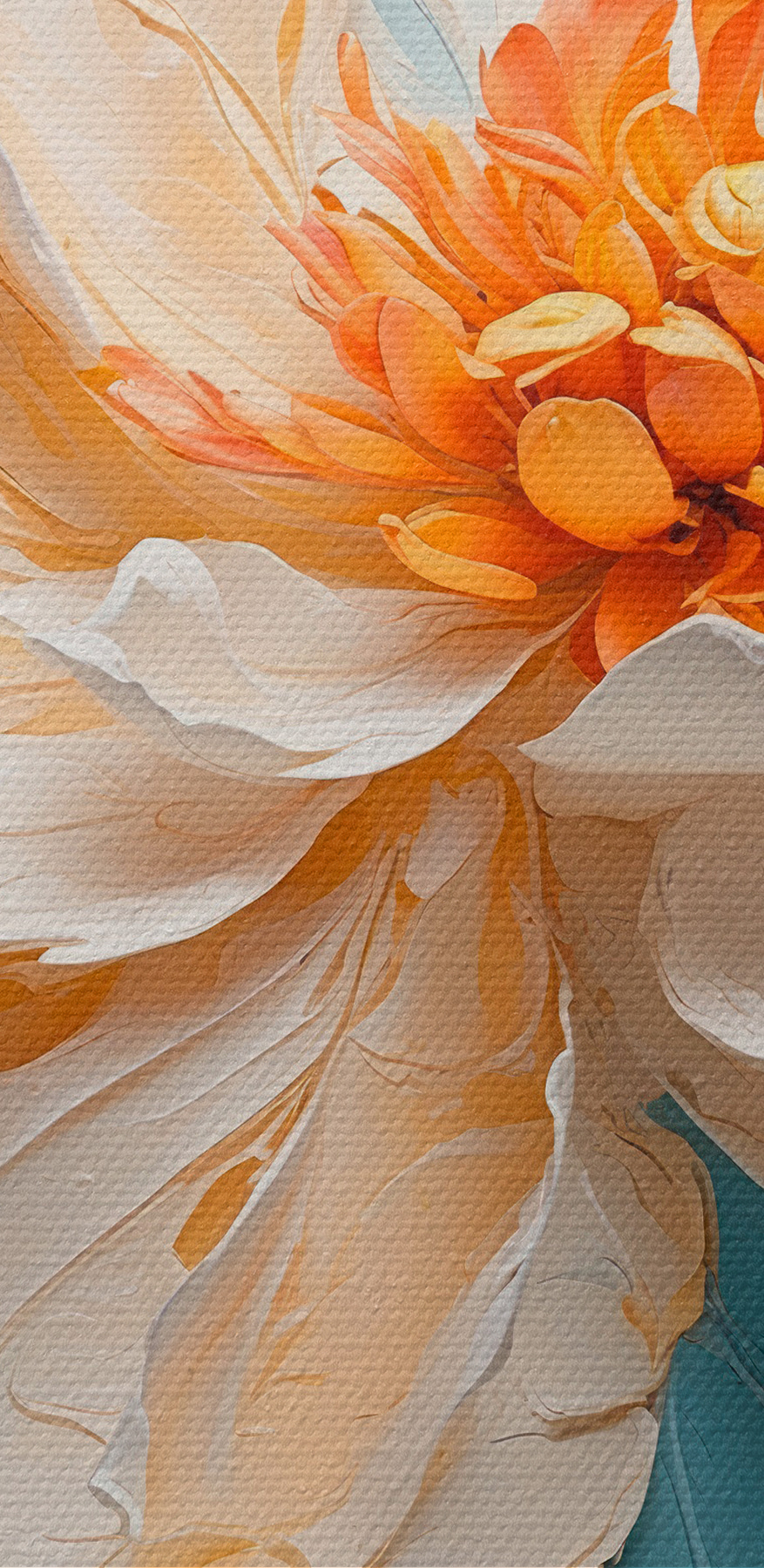 Gros plan sur une fleur