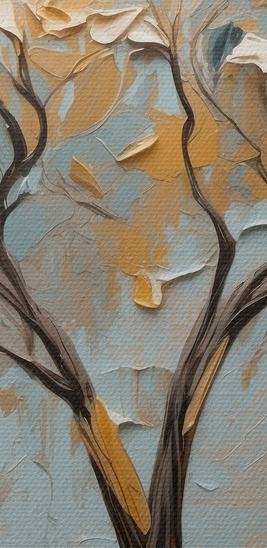 Peinture d'un arbre