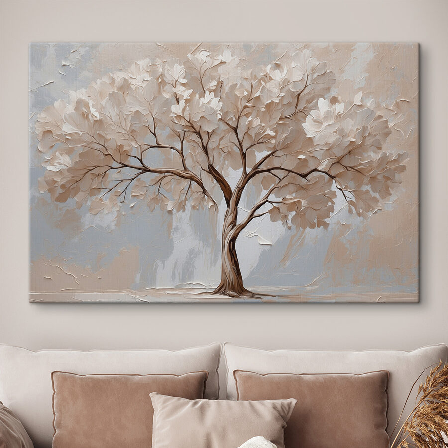 Peinture d'un arbre