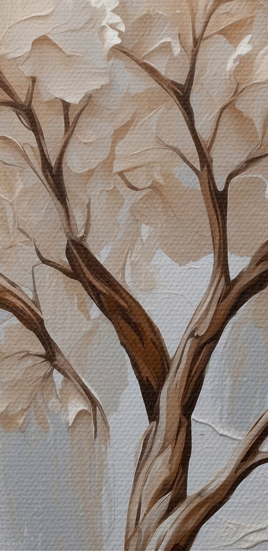 Peinture d'un arbre