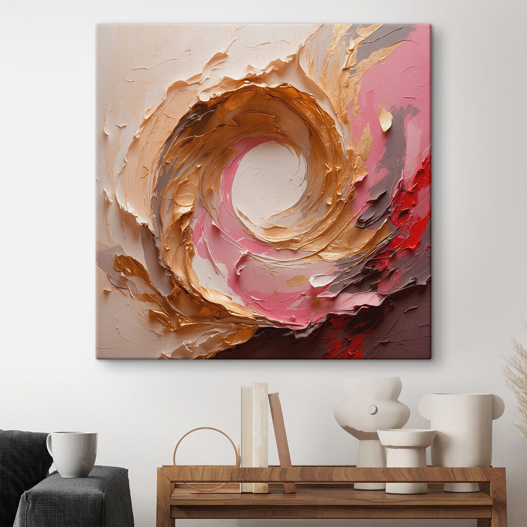 Colorful swirling abstract composition Colorful swirling abstract composition