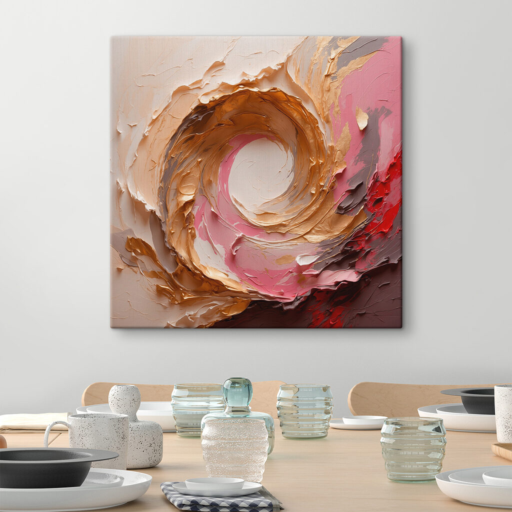 Colorful swirling abstract composition Colorful swirling abstract composition