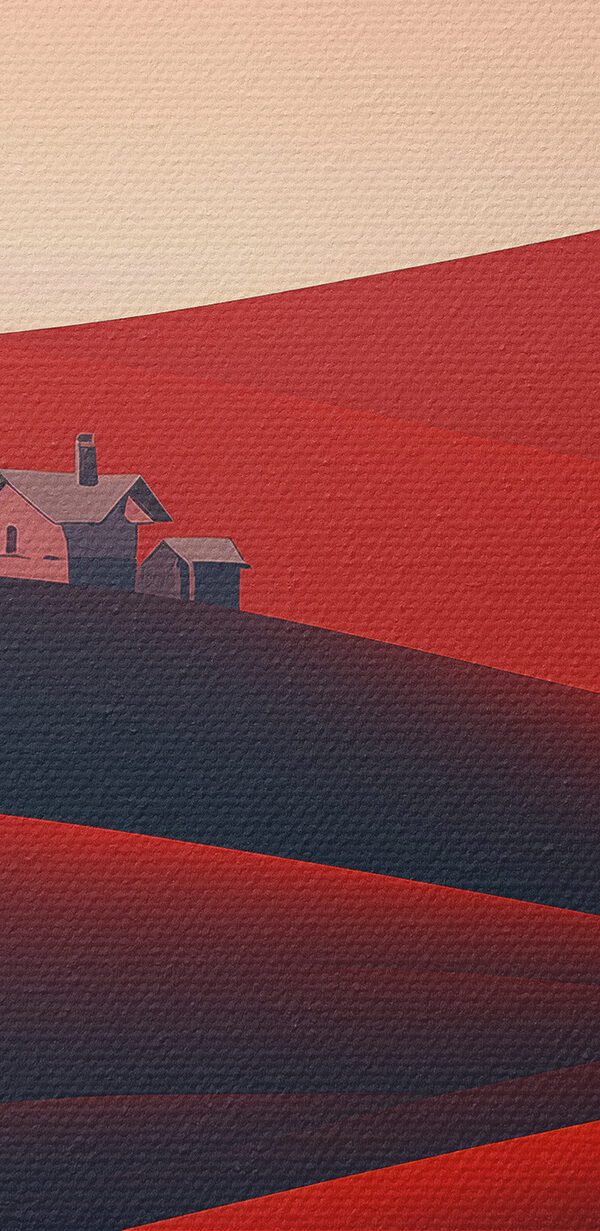 Maison sur une colline Maison sur une colline