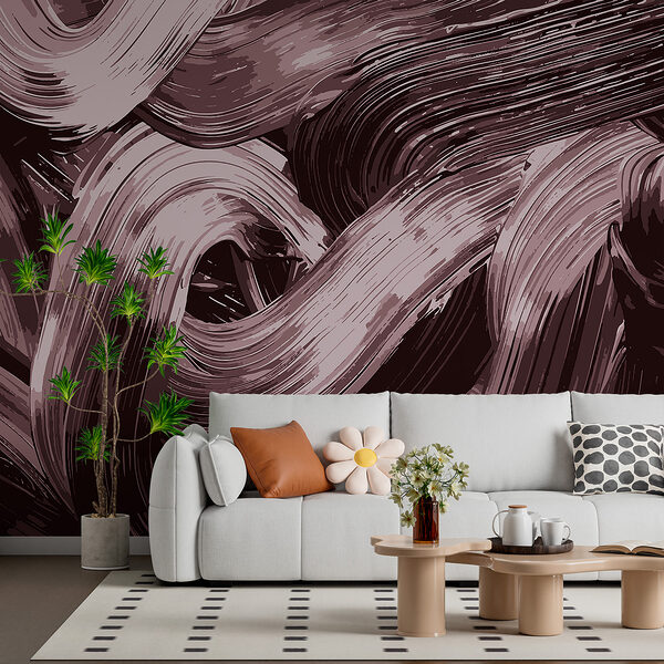 Gros plan sur une peinture Gros plan sur une peinture