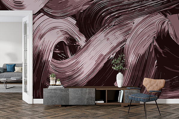 Gros plan sur une peinture Gros plan sur une peinture