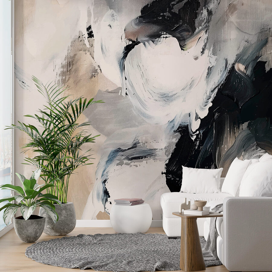 Gros plan sur une peinture