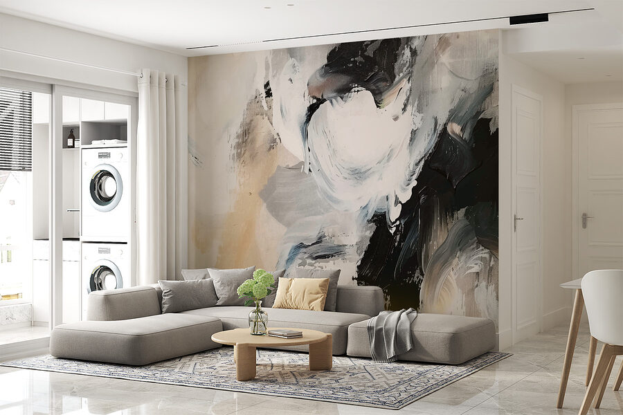 Gros plan sur une peinture