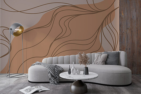Motif marron et blanc Motif marron et blanc