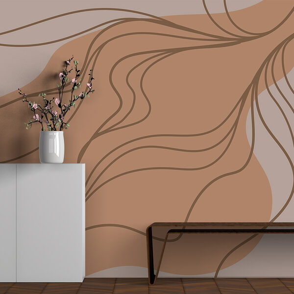 Motif marron et blanc Motif marron et blanc