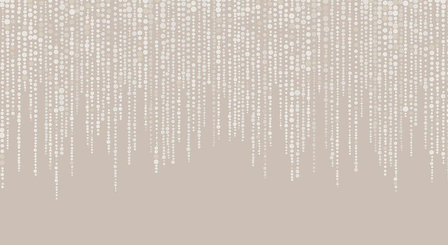 Points blancs et gris sur un mur