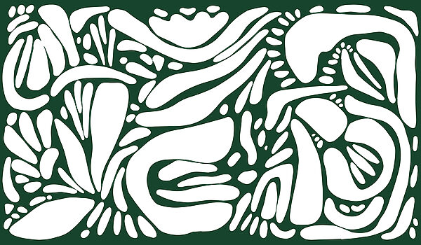 Motif blanc et vert Motif blanc et vert