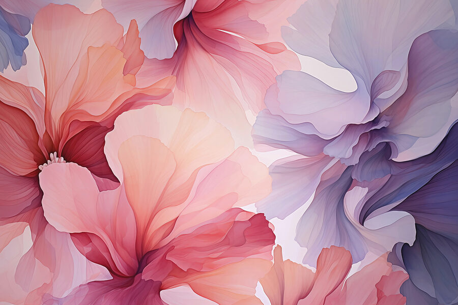 Gros plan sur des fleurs Gros plan sur des fleurs