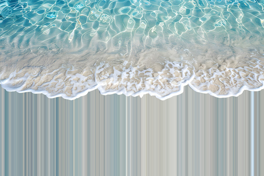 Gros plan sur une plage