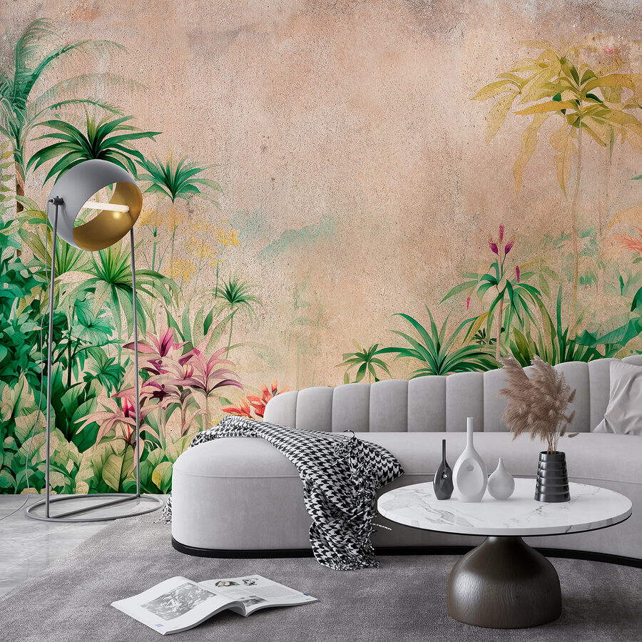 Peinture de plantes et de fleurs