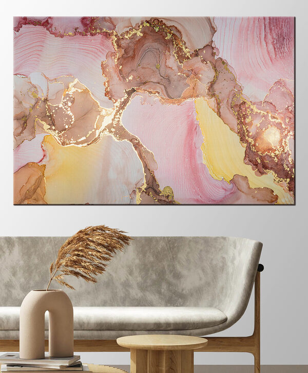 Gros plan sur une peinture Gros plan sur une peinture