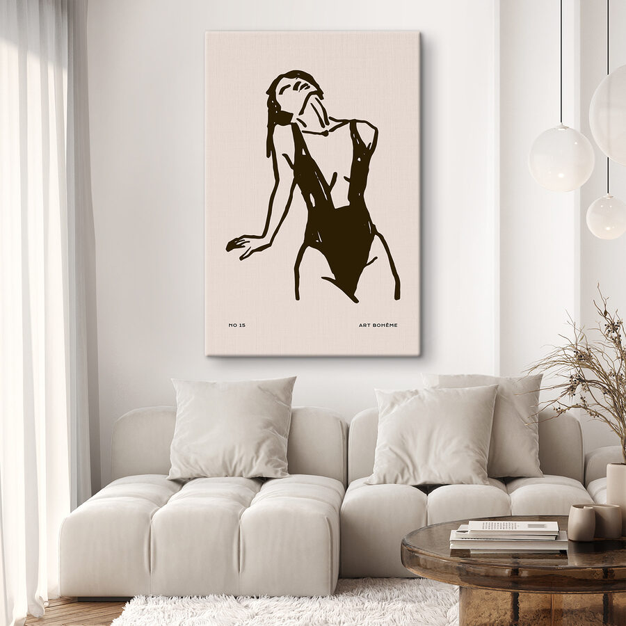 Dessin d'une femme en maillot de bain Dessin d'une femme en maillot de bain