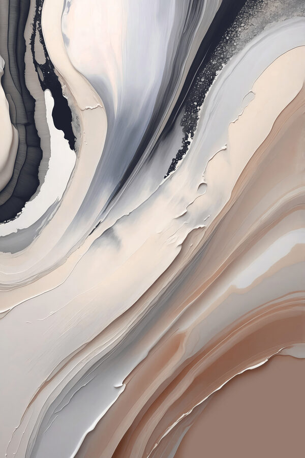 Gros plan sur une peinture Gros plan sur une peinture