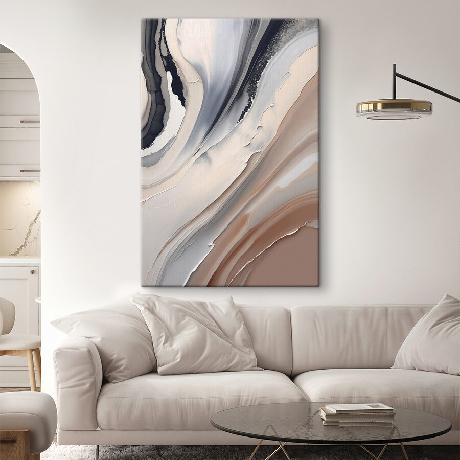 Gros plan sur une peinture