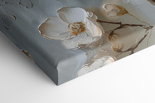 Peinture de fleurs blanches Peinture de fleurs blanches