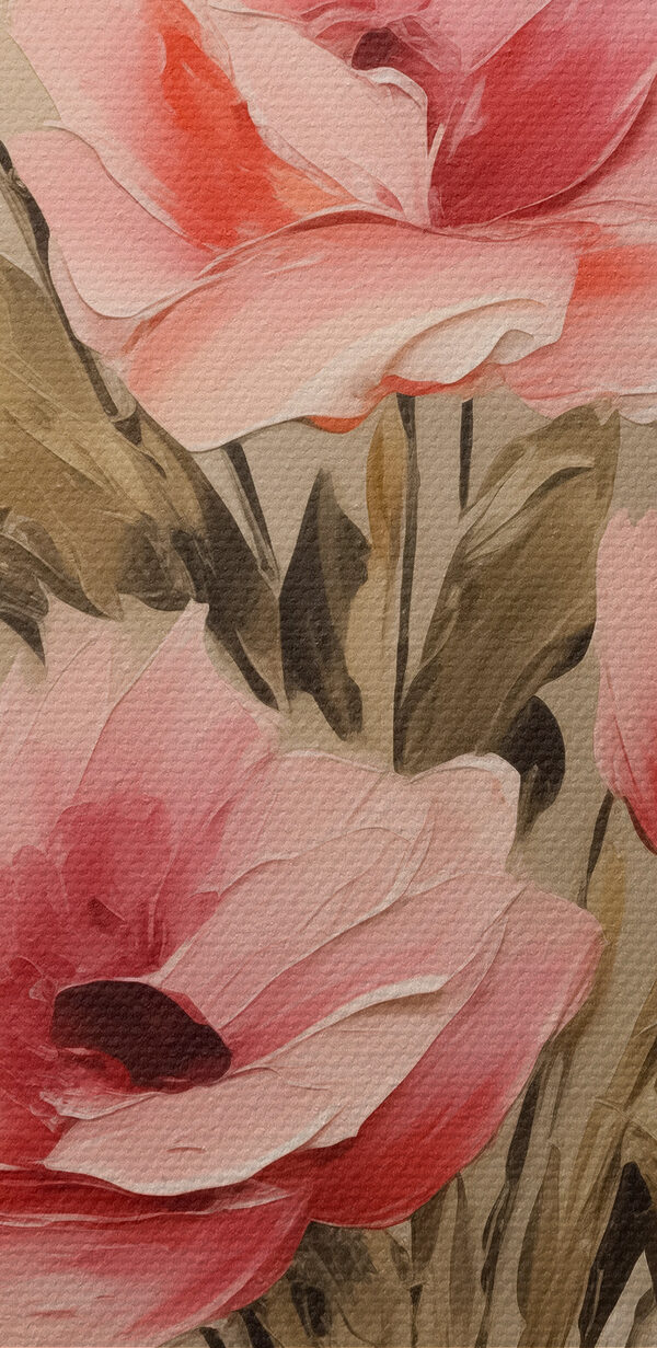 Peinture de fleurs dans un vase Peinture de fleurs dans un vase
