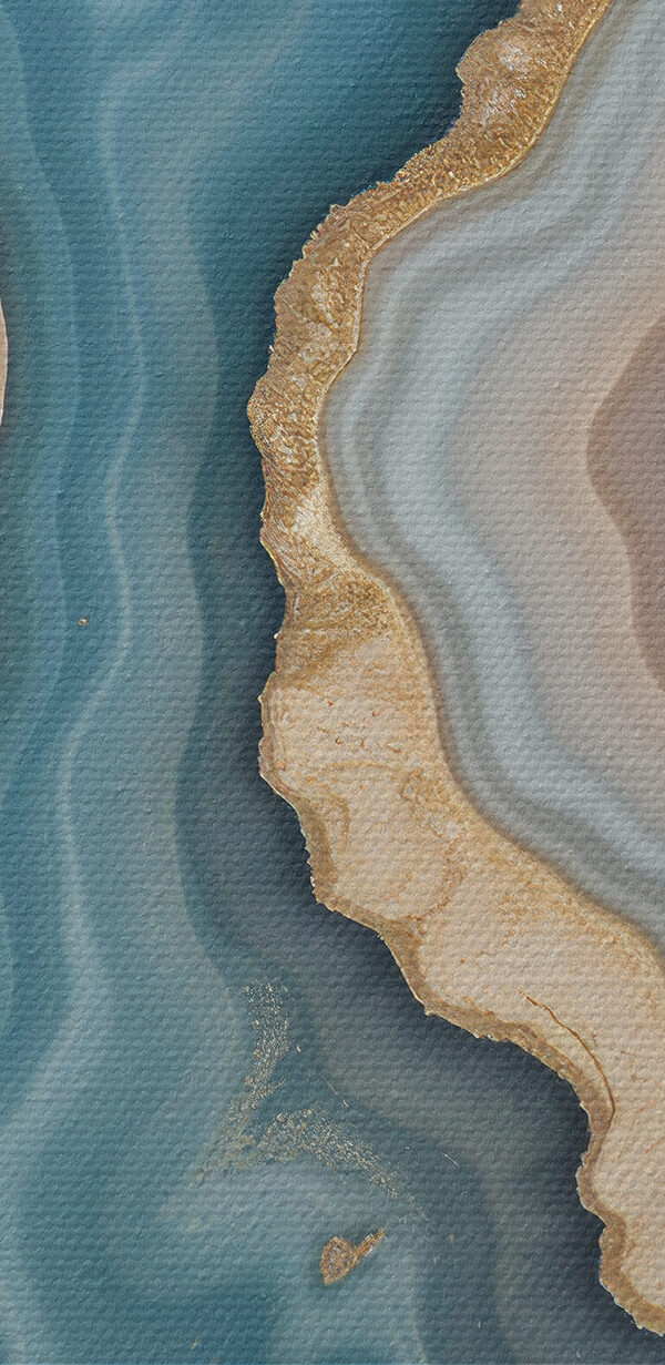 Gros plan d'une surface marbrée Gros plan d'une surface marbrée