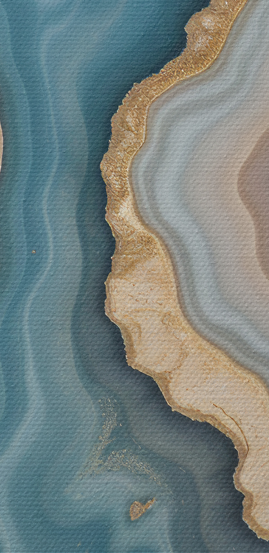 Gros plan d'une surface marbrée Gros plan d'une surface marbrée