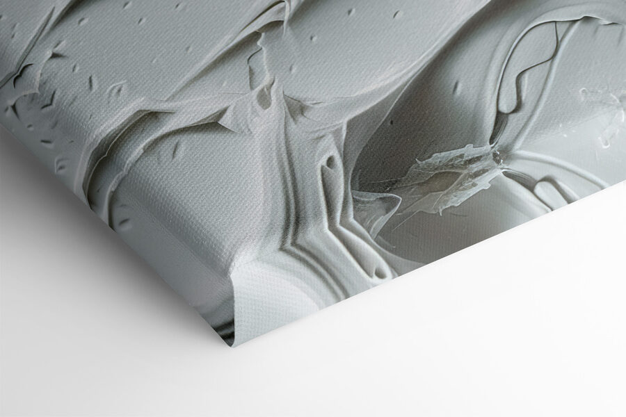 Peinture blanche sur une surface