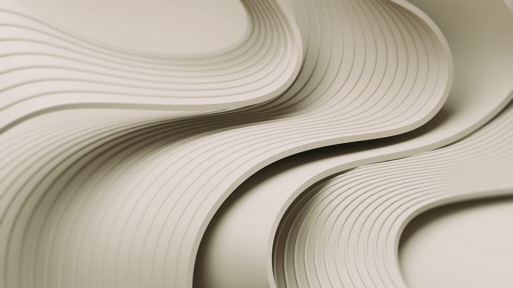 Lignes ondulées blanches et grises Lignes ondulées blanches et grises