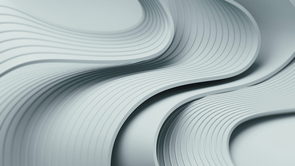 Lignes ondulées blanches et grises Lignes ondulées blanches et grises