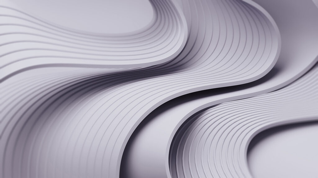 Lignes ondulées blanches et grises Lignes ondulées blanches et grises