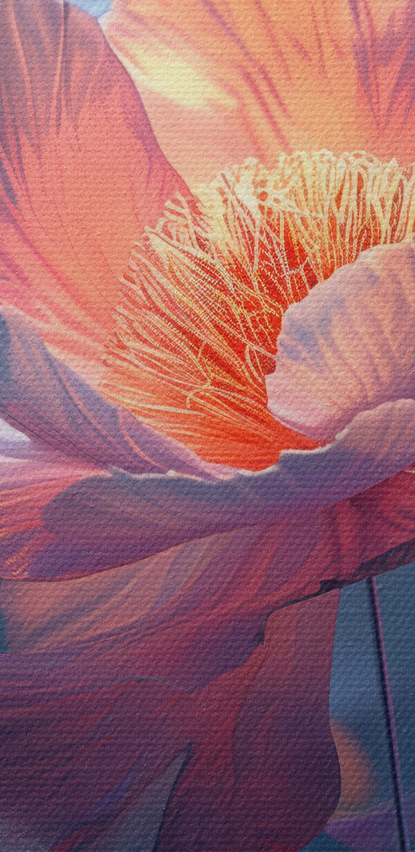 Groupe de fleurs avec feuilles Groupe de fleurs avec feuilles