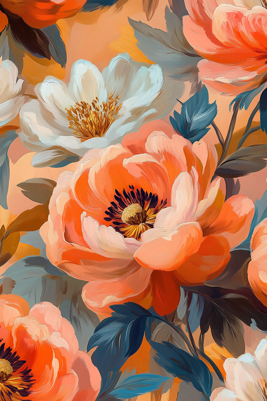 Gros plan sur des fleurs Gros plan sur des fleurs