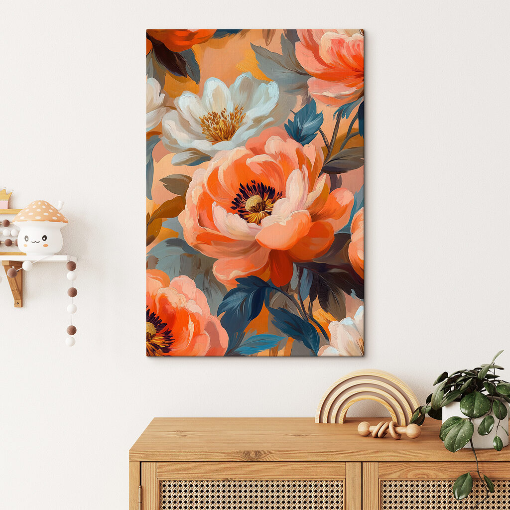 Vibrant blooms in soft pastel hues Vibrant blooms in soft pastel hues