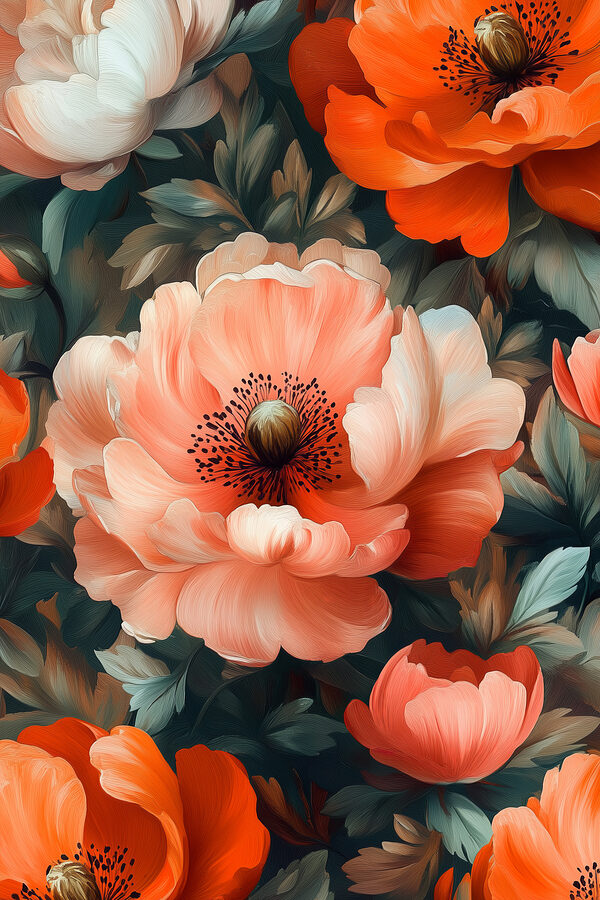 Gros plan sur des fleurs Gros plan sur des fleurs
