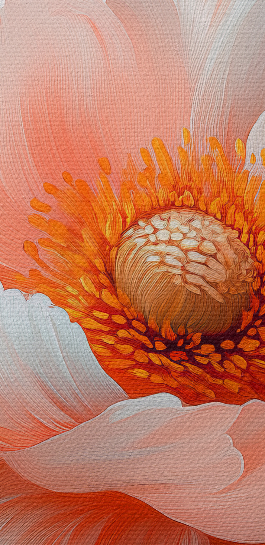 Gros plan sur une fleur