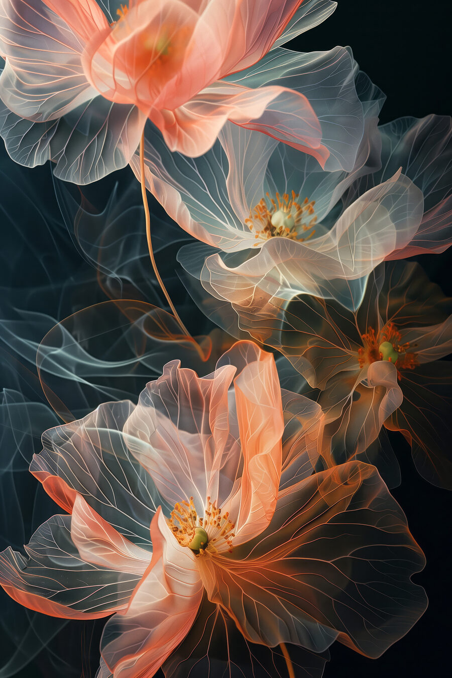 Gros plan sur des fleurs