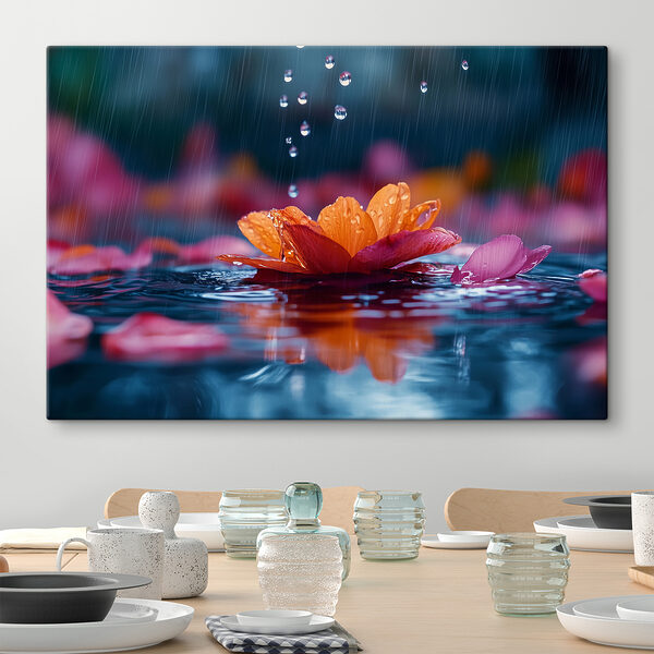 Fleur dans l'eau Fleur dans l'eau