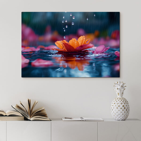 Fleur dans l'eau Fleur dans l'eau