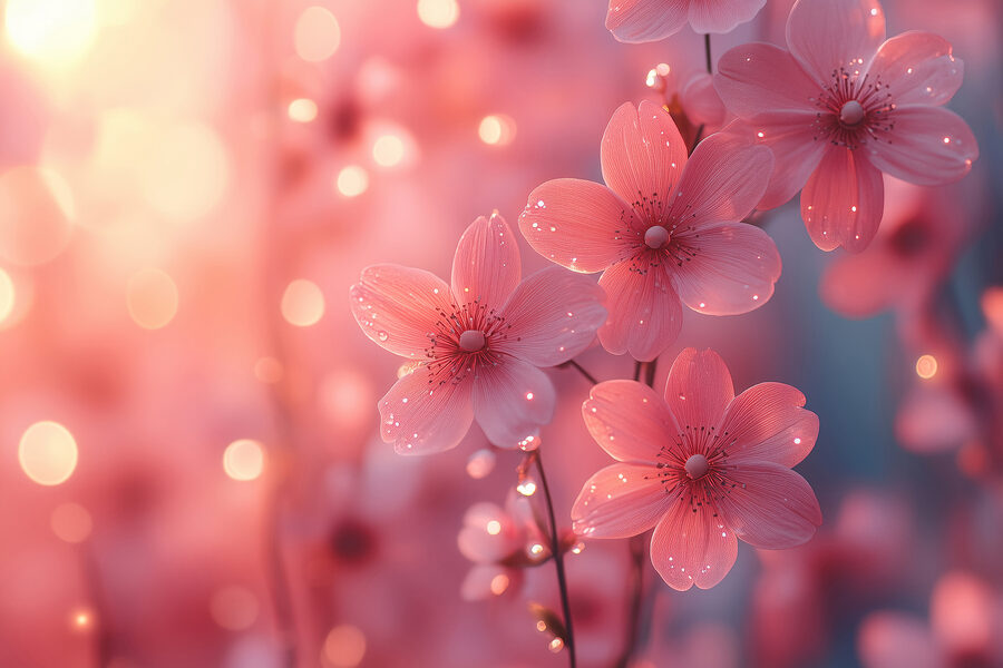 Gros plan sur des fleurs