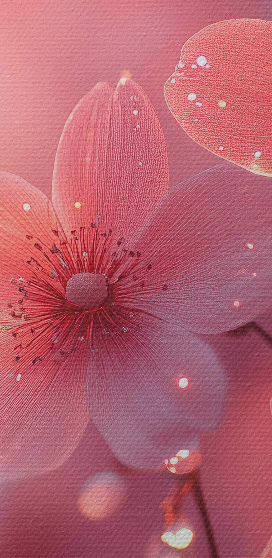 Gros plan sur des fleurs