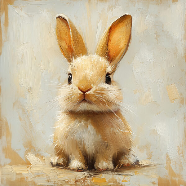 Gros plan sur un lapin Gros plan sur un lapin