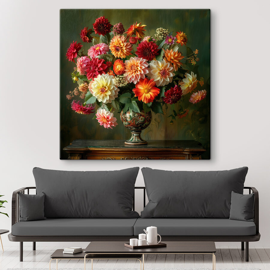 Vase de fleurs sur une table Vase de fleurs sur une table