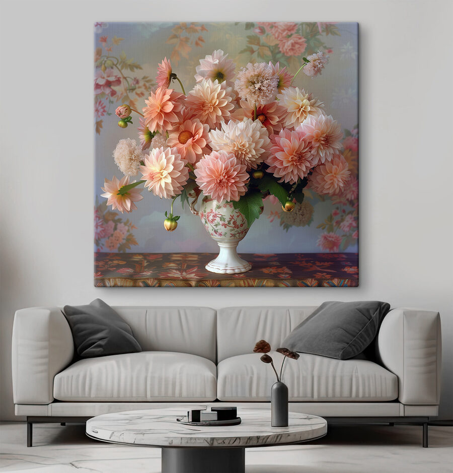 Vase avec des fleurs