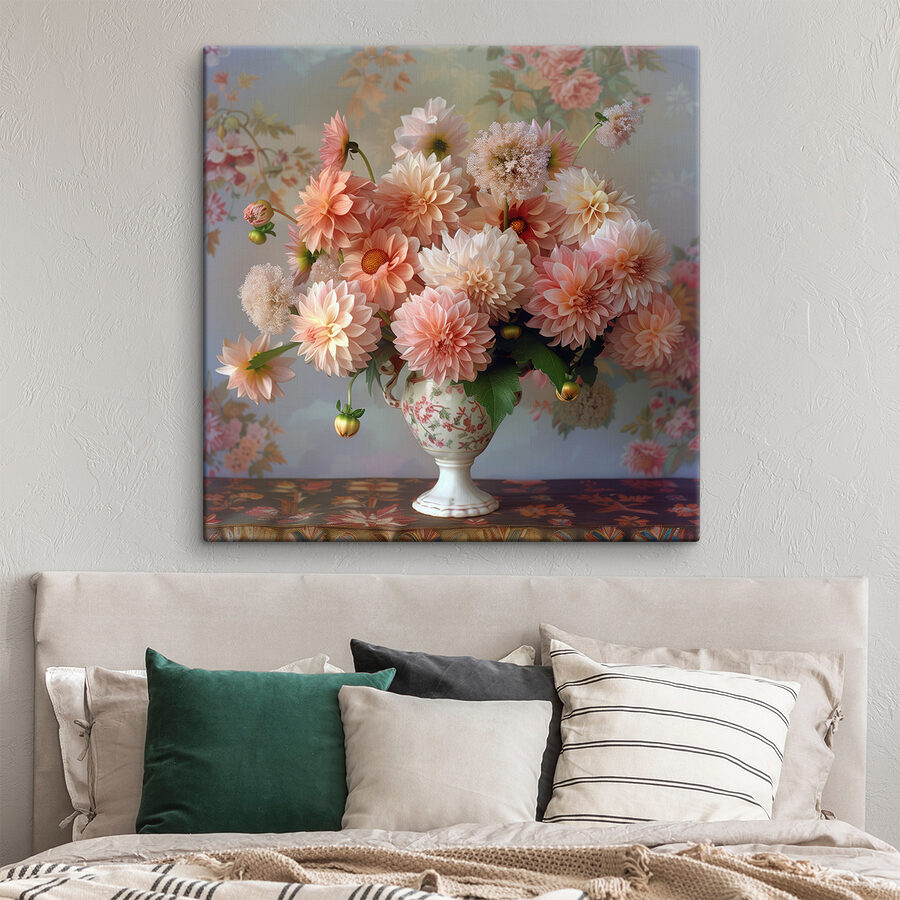 Vase avec des fleurs
