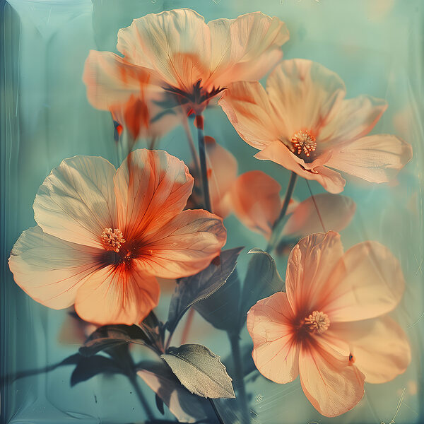 Groupe de fleurs sur une plante Groupe de fleurs sur une plante
