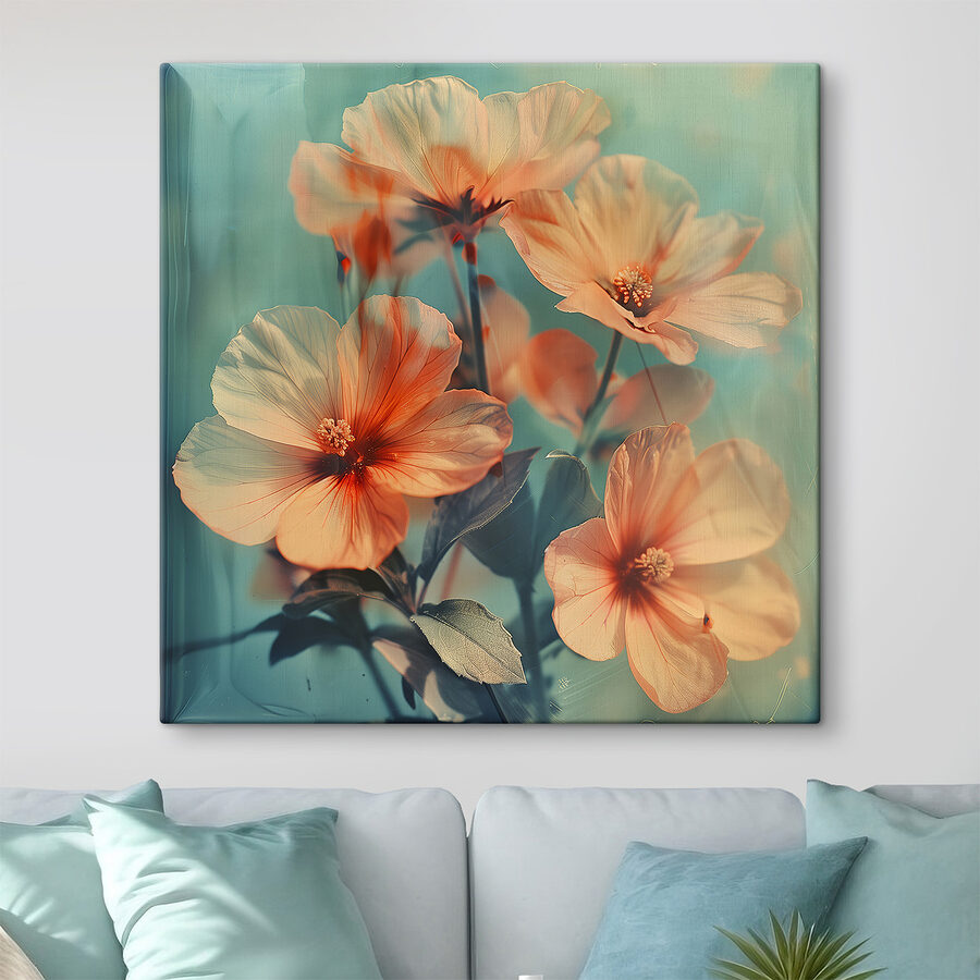 Groupe de fleurs sur une plante Groupe de fleurs sur une plante