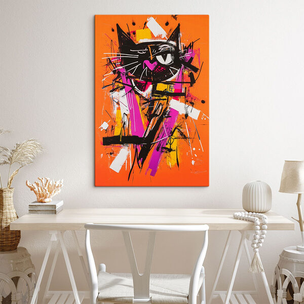 Peinture d'un chat Peinture d'un chat