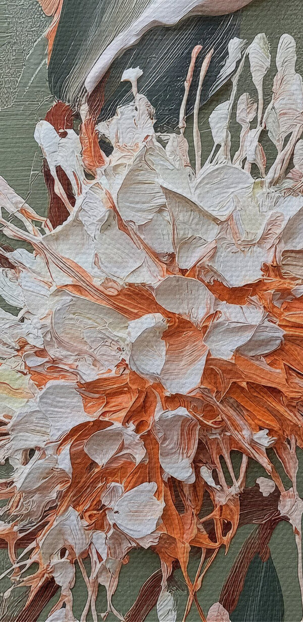 Peinture d'une fleur Peinture d'une fleur