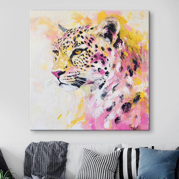 Peinture d'un guépard Peinture d'un guépard